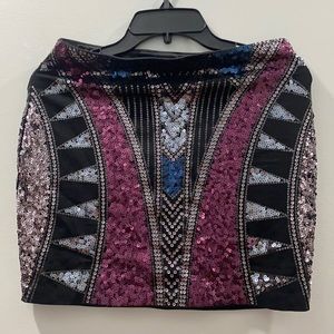 Express Sequins MIni Skirt . Very good condition. Size S.